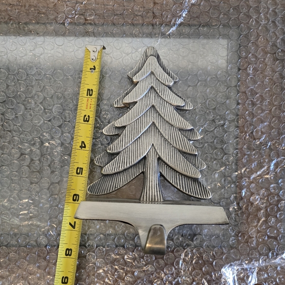 New vintage Crate & Barrel solid iron stocking hook. - Picture 6 of 6